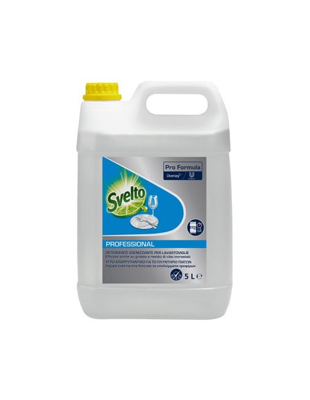 Svelto Set 2 Detergente Professionale lavastoviglie 5 lt