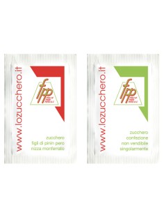 Zucchero semolato - 200 bustine da 5 gr cadauna - FPP