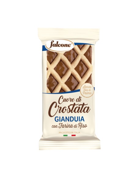 Cuor di crostata gianduia monoporzione