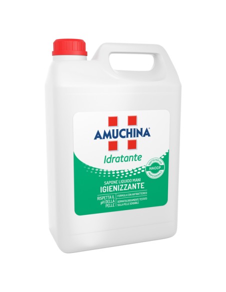 Amuchina Sapone liquido igienizzante e idratante mani - 5 L
