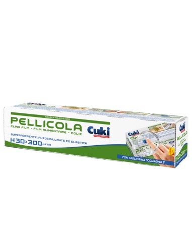 Roll pellicola trasparente - con seghetto mt 300