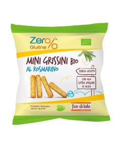 Mini grissini - rosmarino - monodose da 30 gr - Zer%glutine