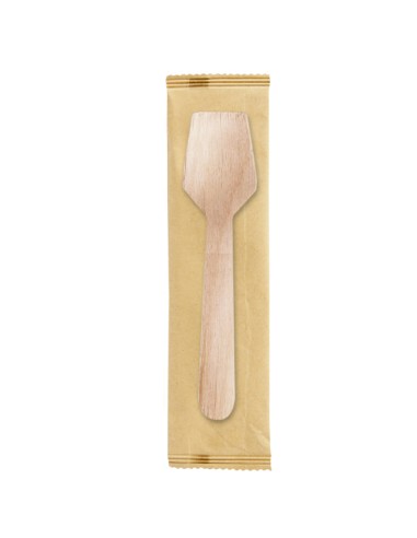 Palettina gelato monouso in legno imbustata...