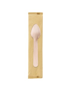 Palettina gelato monouso in legno imbustata singolarmente 2
