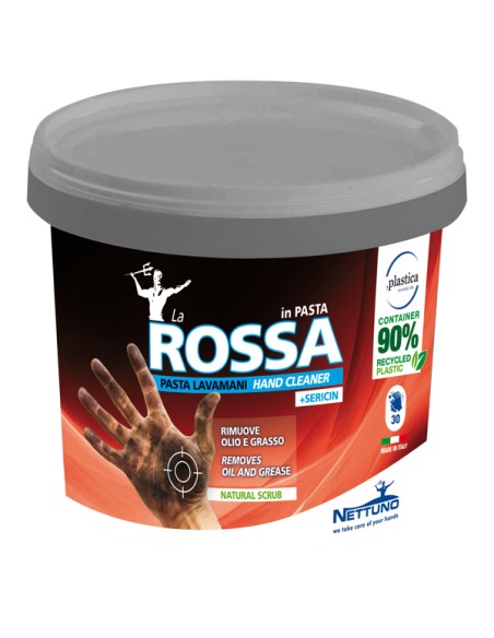 Pasta lavamani La Rossa - al sandalo/pachouli - Nettuno - barattolo 750 ml