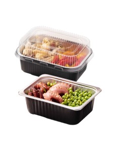Contenitore asporto take away  microondabili 1 porzione