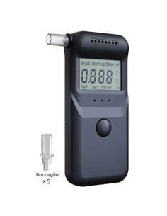 Etilometro digitale portatile MR997 - con 5 boccagli di...