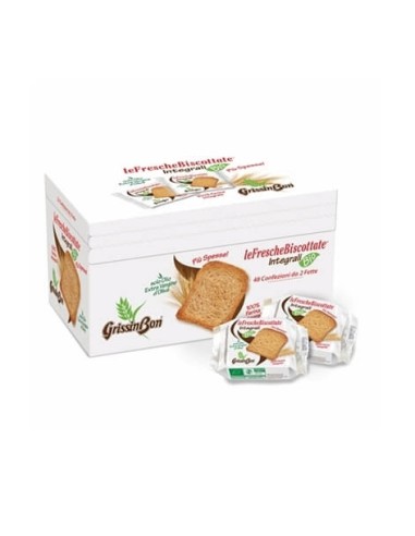FETTE BISCOTTATE GRISSIN BON INTEGRALI BIO