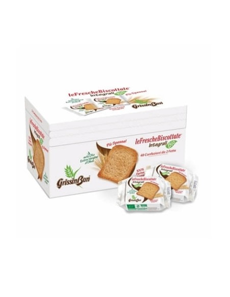 FETTE BISCOTTATE GRISSIN BON INTEGRALI BIO