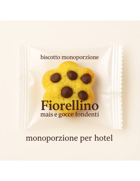 Biscotti in pratiche confezioni monoporzione ideali per i vostri ospiti