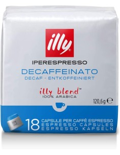 illy Capsule Caffè Iperespresso Tostato Decaffeinato, 6...