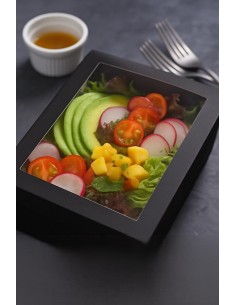 Il Packaging che Valorizza: Ideale per Insalate e Piatti...