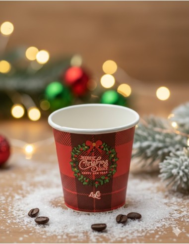 Bicchieri in Cartoncino Natalizio per Caffè