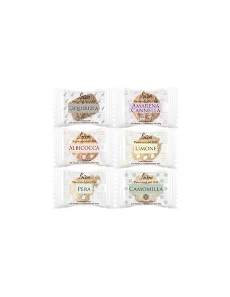 Biscotti al burro assortiti - Loison - scatola da 200 biscotti