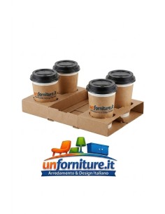 Portabicchiere da Asporto Eco-Friendly – 4 Alloggiamenti 2