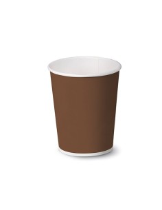 Bicchiere brown in cartoncino politenato