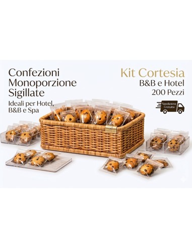 200 Biscotti Cortesia B&B Hotel Monoporzione...