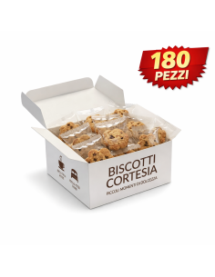 Biscotti Cortesia Monodose con Scaglie di Cioccolato... 2