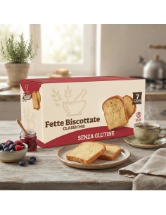 Fette Biscottate Classiche Senza Glutine – 7 Confezioni...