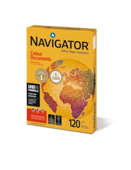 Carta per fotocopie A4 120g Navigator per stampe a colori