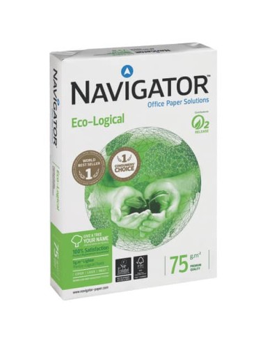 Carta per fotocopie A4 Navigator Ecological 75...