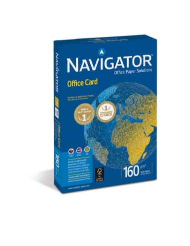 Carta per fotocopie A4 160g Navigator ideale...