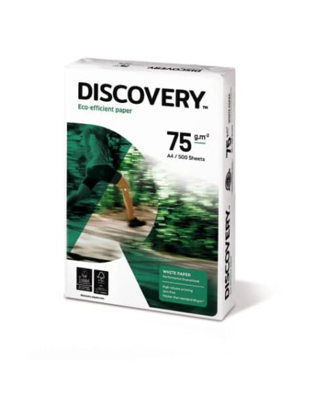 Carta per fotocopie A4 Discovery 75 g/m² eco