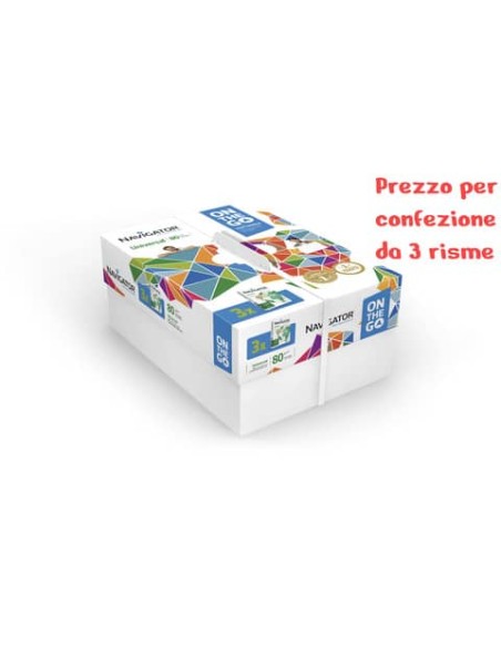 Carta per fotocopie Navigator promozionale