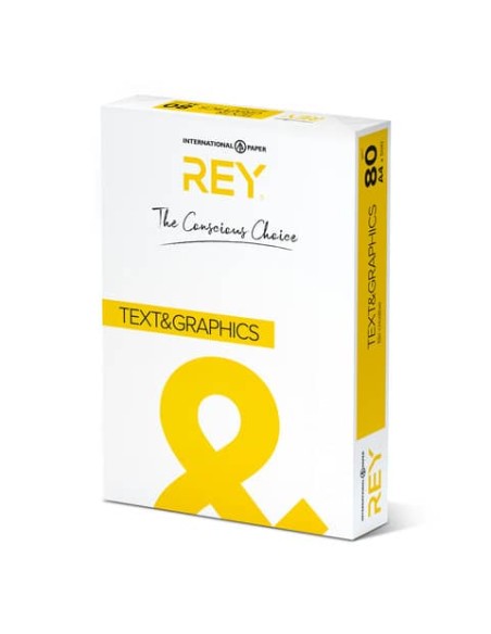 Carta levigata per fotocopie A4 80g Sylvamo Rey Text & Graphics