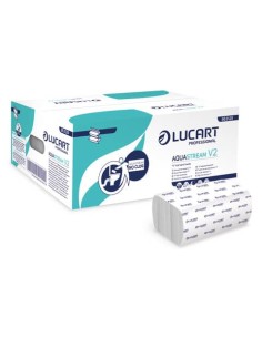 Asciugamano 2 veli Aquastream piegato a "V" promo 2