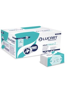 Asciugamano 2 veli Aquastream piegato a "Z" promo 2