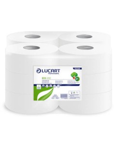 Carta igienica jumbo mini Lucart Eco 200