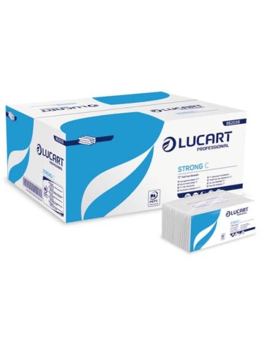 Asciugamani piegati a "C" Lucart Strong promo