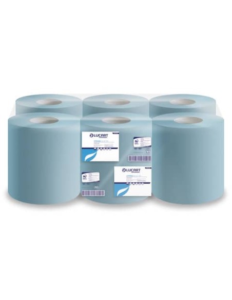 Asciugamani multiuso 2 veli Lucart blu