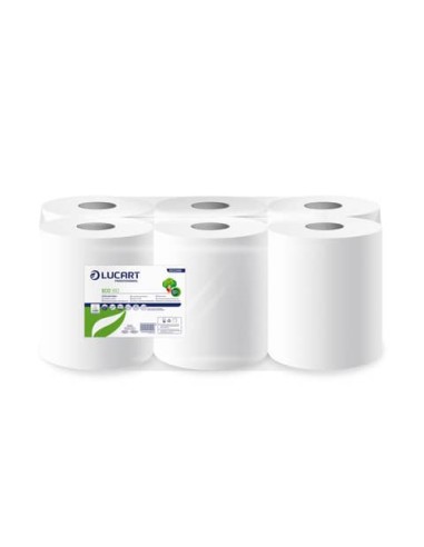 Asciugamani multiuso Lucart Eco 6 rotoli