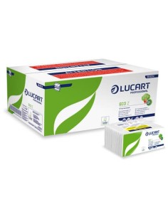 Asciugamani piegati a "Z" Lucart Eco promo 2