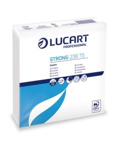 Tovaglioli di carta Lucart Strong 38X38 2 VELI