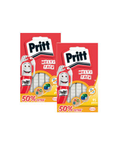 Gommini adesivi Multi-Tack - riutilizzabili - bianco