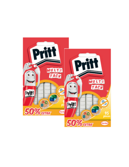 Gommini adesivi Multi-Tack - riutilizzabili - bianco