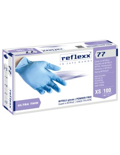 Guanti in nitrile  tg S - azzurro