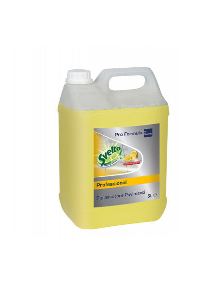 Sgrassatore per pavimenti - limone - tanica da 5 lt - Svelto