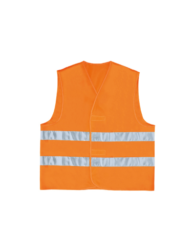 Gilet alta visibilita  arancio fluo