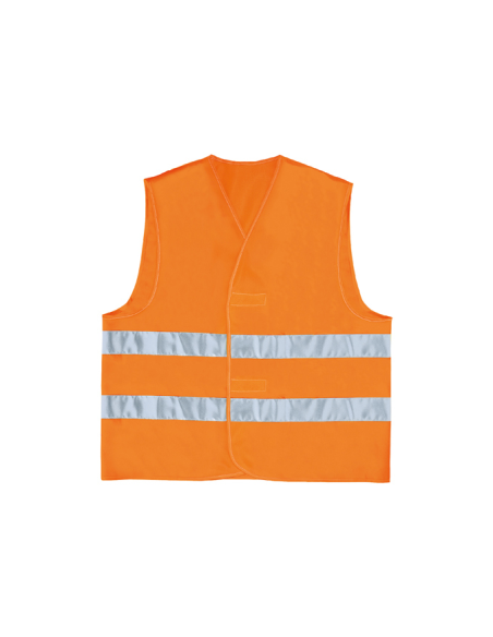 Gilet alta visibilita  arancio fluo