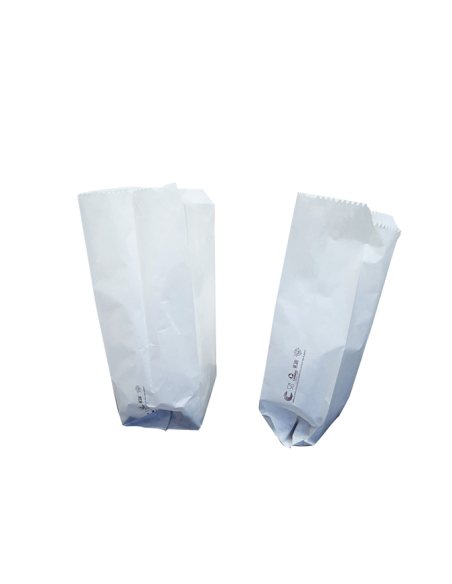Sacchetti carta kraft colore bianco 20x40