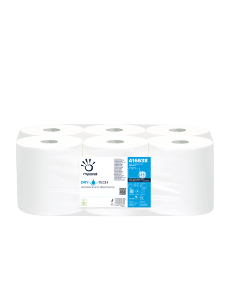 Bobina asciugamani Autocut DryTech - 1 velo Papernet