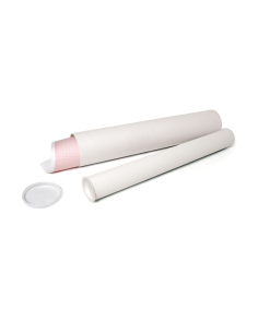 Tubo portadisegni in cartone - altezza 54 cm - Ø 6 cm