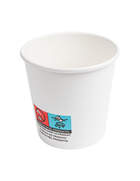 Bicchieri monouso in carta biocompostabili cc 120