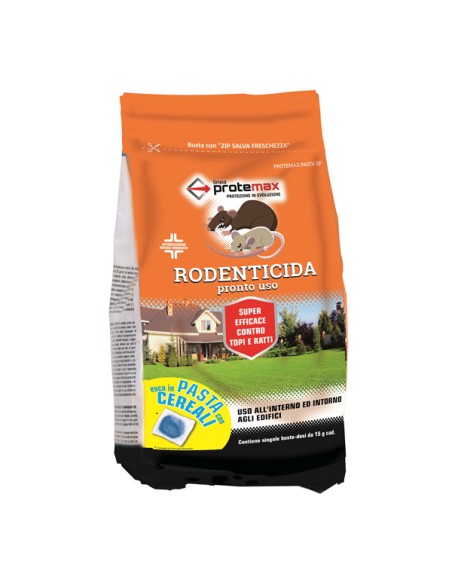 Busta rodenticida - 1,53 kg - pasta blu