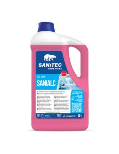 Detergente alcolico asciuga rapido Sanitec...
