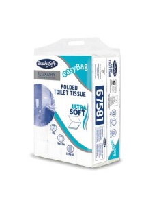 Carta igienica intercalata 2 veli in cellulosa extra